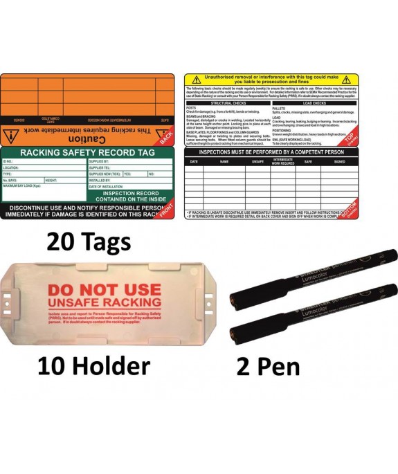 Racking Safety Tag