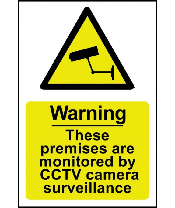 Warning Theese premises are monitored by CCTV camera surveillance ...