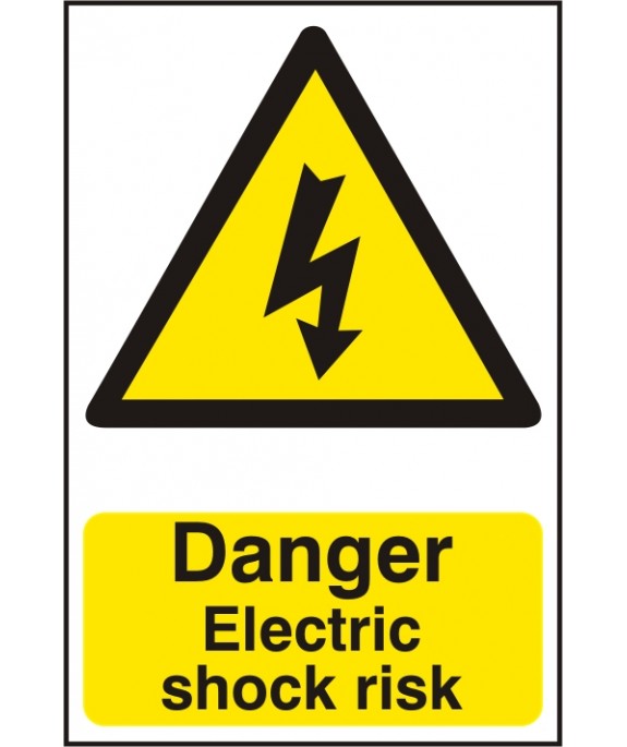 Danger Electric Shock Risk